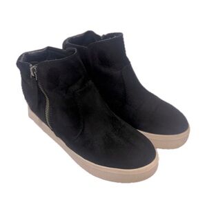 UNIVERSAL THREADS Zip Sneaker Booties - SIZE 7 - BLACK